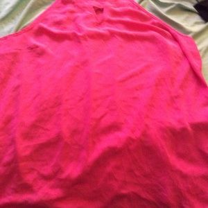 Bright pink top